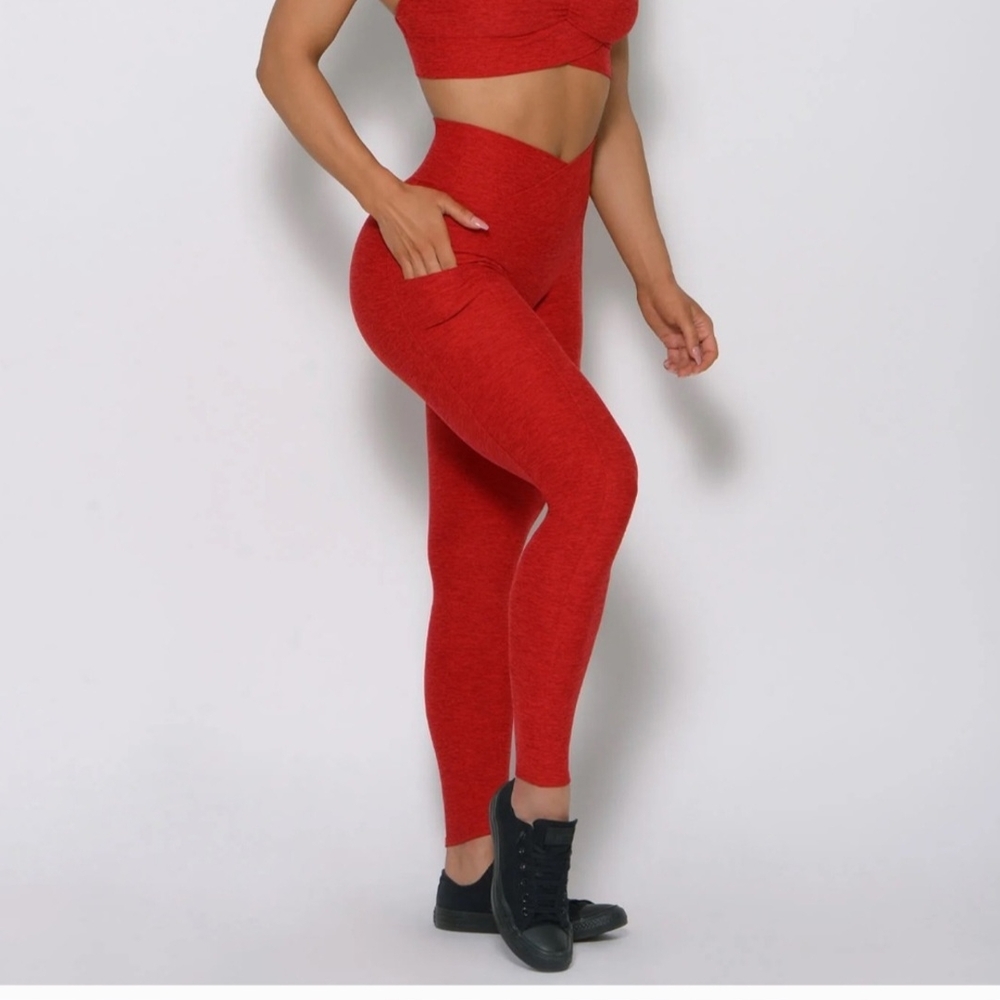 Bombshell High Waist V Front Leggings